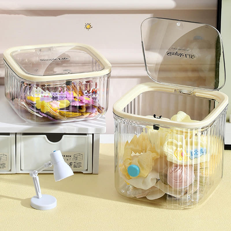 Transparent Storage Box For Jewellery and Hair Accessories