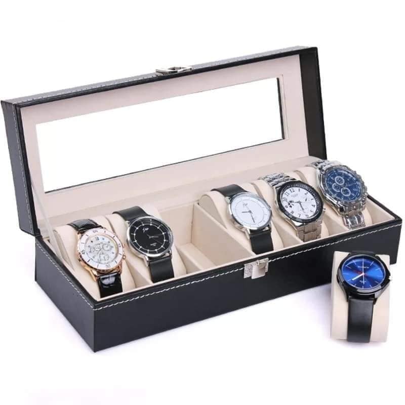 6 Slots Watch Box