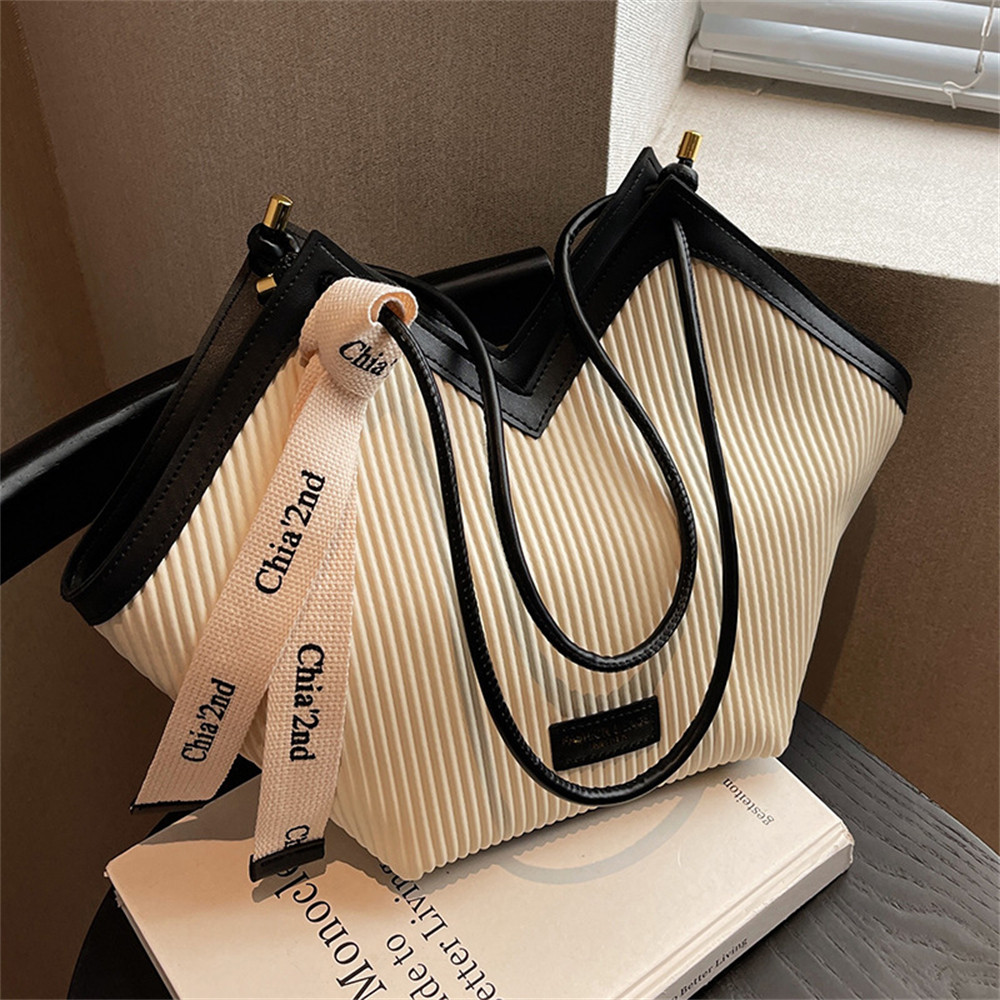 PU Leather Tote Handbag