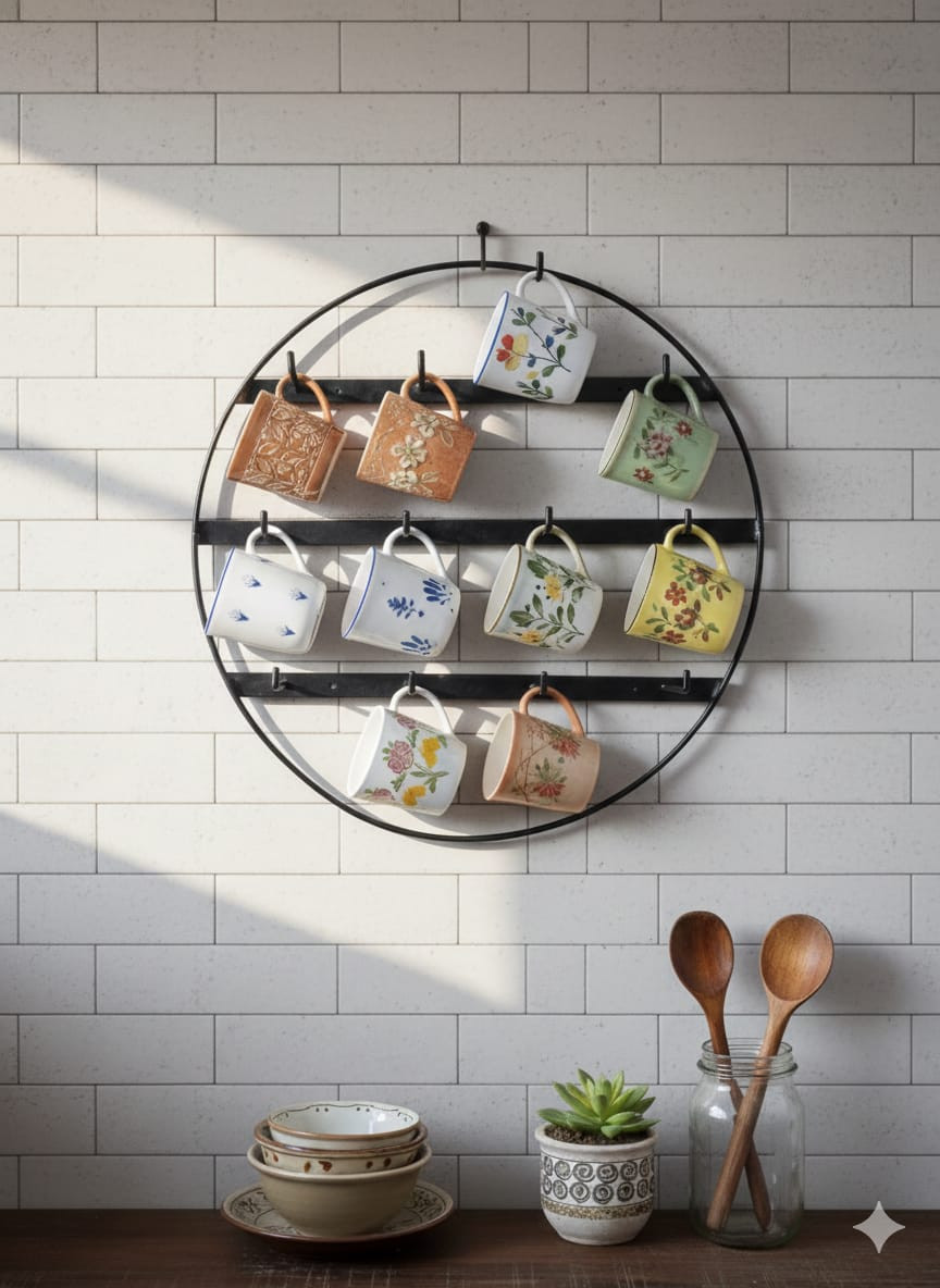 এক্সক্লুসিভ রাউন্ড শেপ মগ স্ট্যান্ড