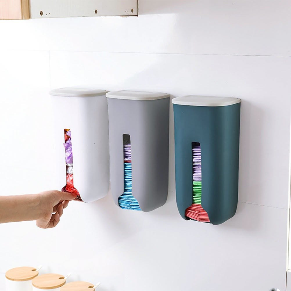 Wall hanging garbage bag storage bag